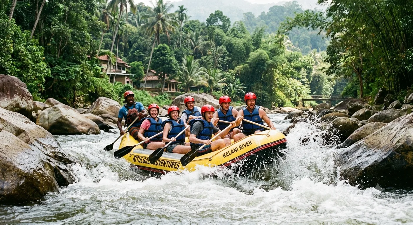 🌊 Kithulgala White Water Rafting – Ashi Travels